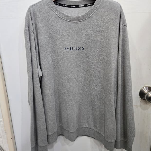 105,XL)) GUESS 게스 맨투맨 티셔츠! 깔끔한 디자인!