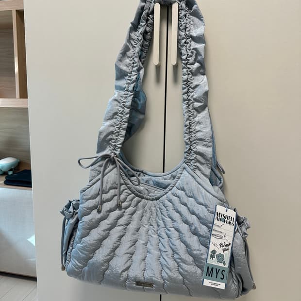 마이쉘 wavy shell ss 나일론 블루 가방