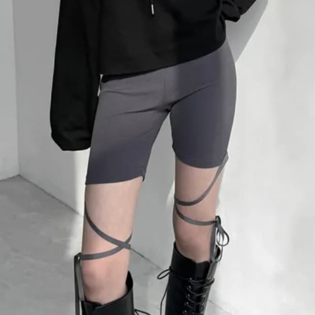 발레코어 레이어드 팬츠