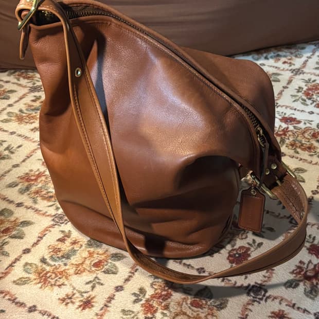 올드코치 백 glove tanned cowhide leather bag