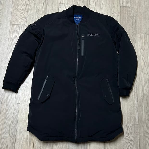 디스커버리 구스다운 롱점퍼 롱패딩 파카 110