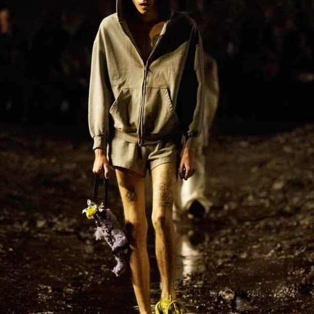 [m]발렌시아가 23summer 머드쇼 후드 집업 스몰핏