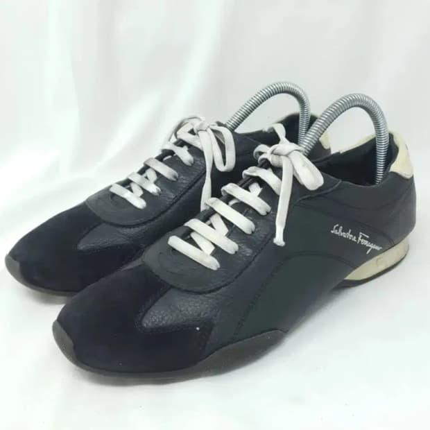 [정품] 살바토레 페라가모 레더 스니커즈 (265~270)