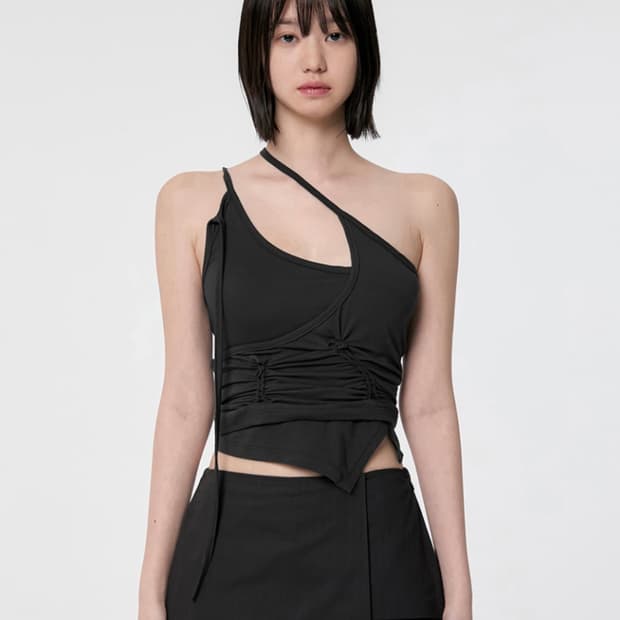 플레어업 [SET] Handmade Twisted Layered Top