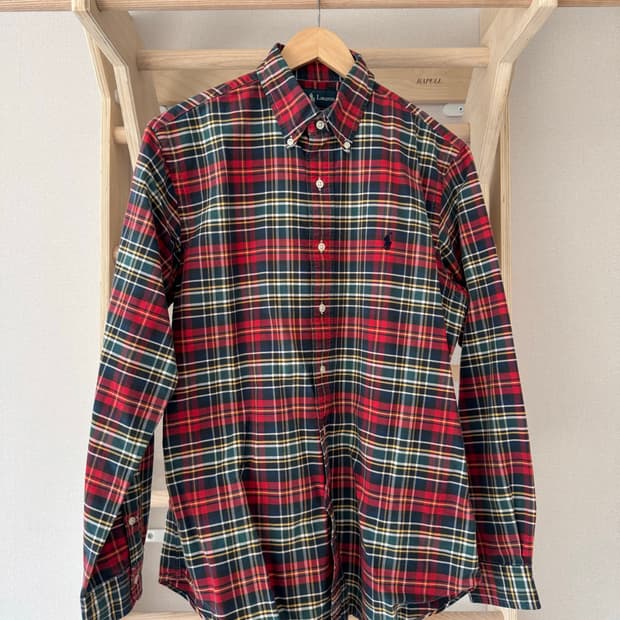 폴로 옥스포드 체크셔츠