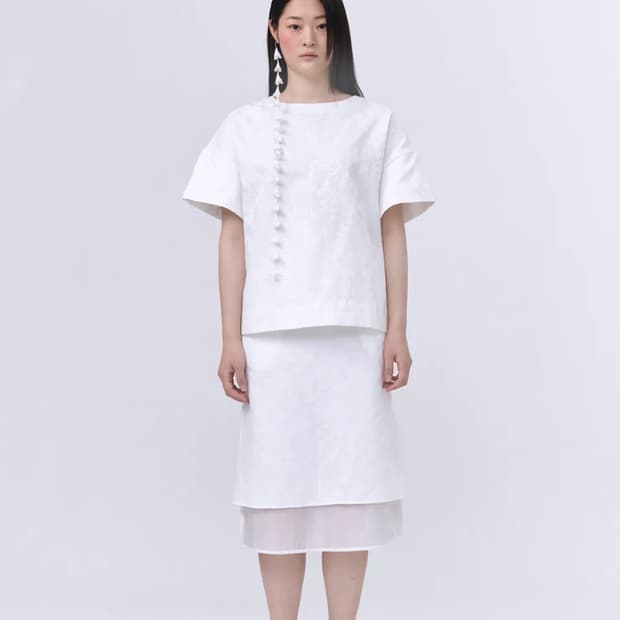 포코포스카 돌먼 블라우스