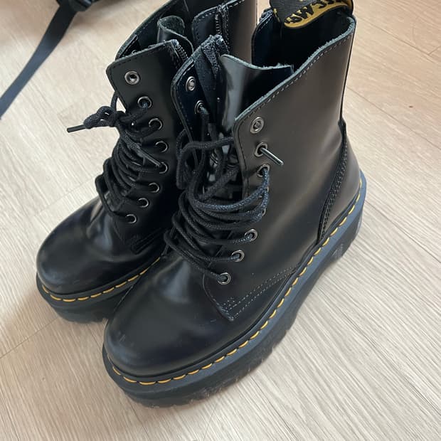 닥터마틴 제이든 블랙 워커 UK6 (250mm)