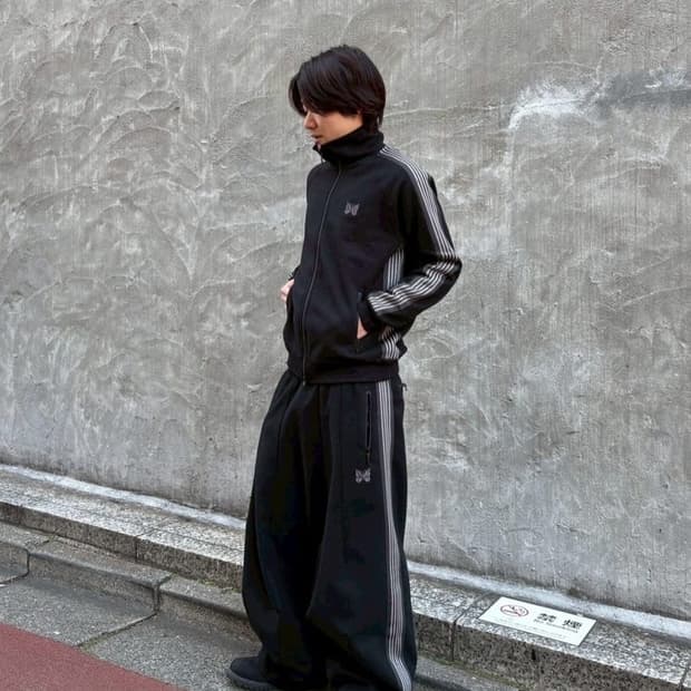 니들스 x B'2nd 코튼 H.D트랙팬츠 s