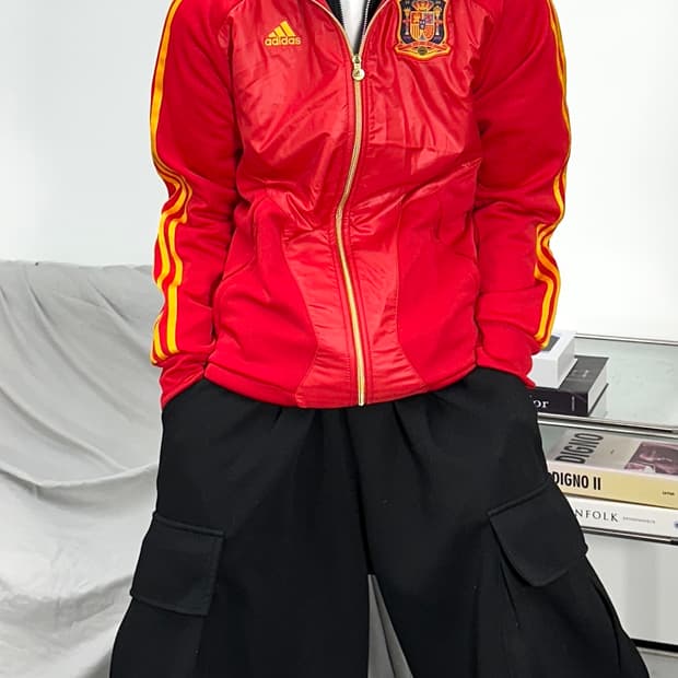 아디다스 10-11 스페인 트랙탑 져지 100