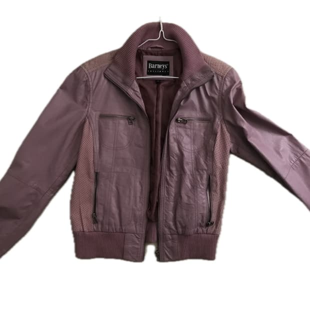 Barneys 레더 자켓 L