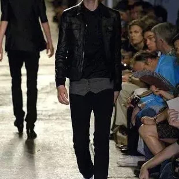 디올옴므 슈퍼슬렌더 블랙진