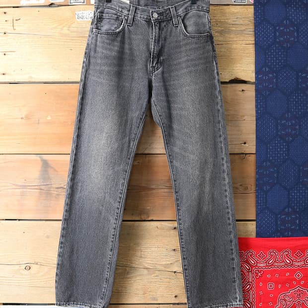 levis 리바이스 551z 빅e 블랙 그레이 데님

29