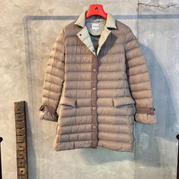 아르마니 꼴레지오니 구스다운 코트 55