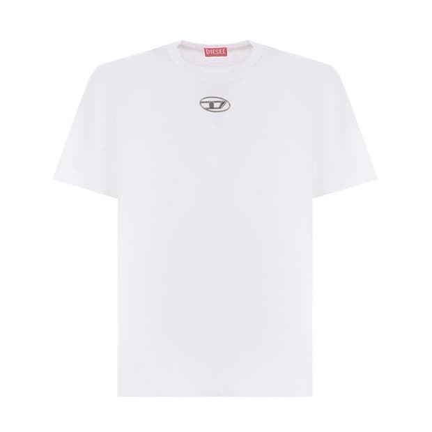 25SS 디젤 T-ADJUST-OD 로고 티셔츠 화이트 A17880