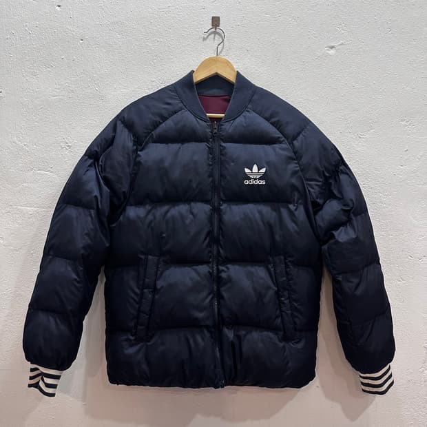 아디다스 리버서블 SST 덕다운 패딩 자켓M-L