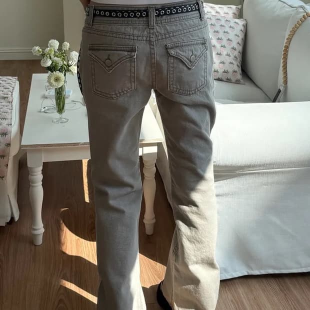 로우라이즈 팬츠