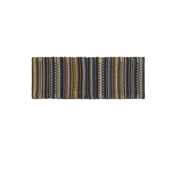 코이세이오 REVERSIBLE HAIR BAND BROWN