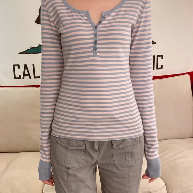 브랜디멜빌 젤리 스트라이프 탑