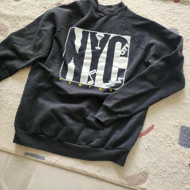 80's jerzees 스웻셔츠 usa