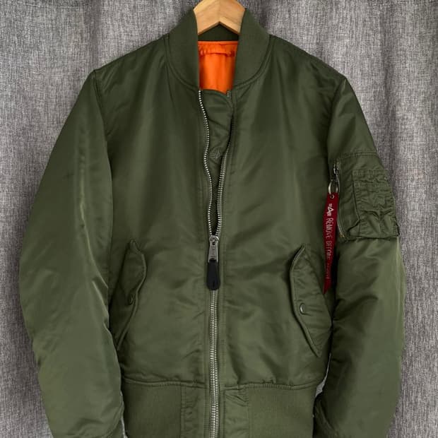 알파인더스트리 MA-1 항공 점퍼/#3393