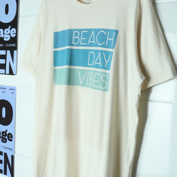 (XL-2XL) 브랜드빈티지 반팔 티셔츠 USA 아이보리-H36338