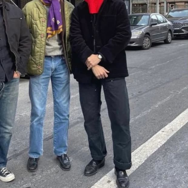 칼하트 더블니 블랙