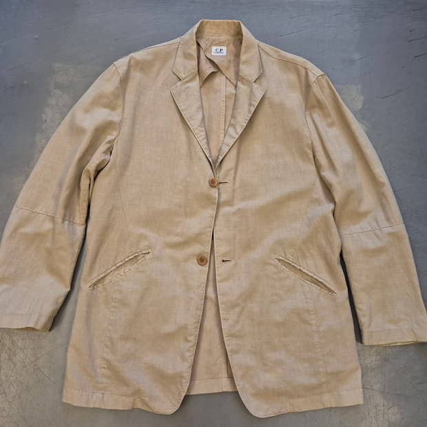 00s C.P COMPANY 린넨 자켓