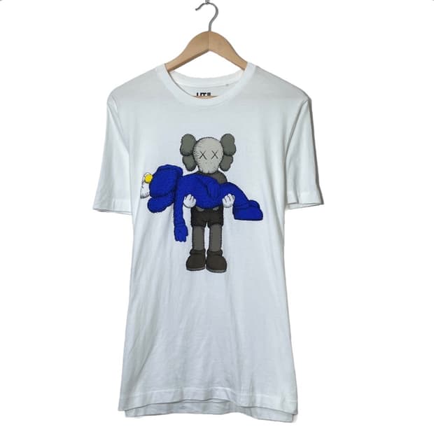 유니클로 X 카우스 반팔티 L 