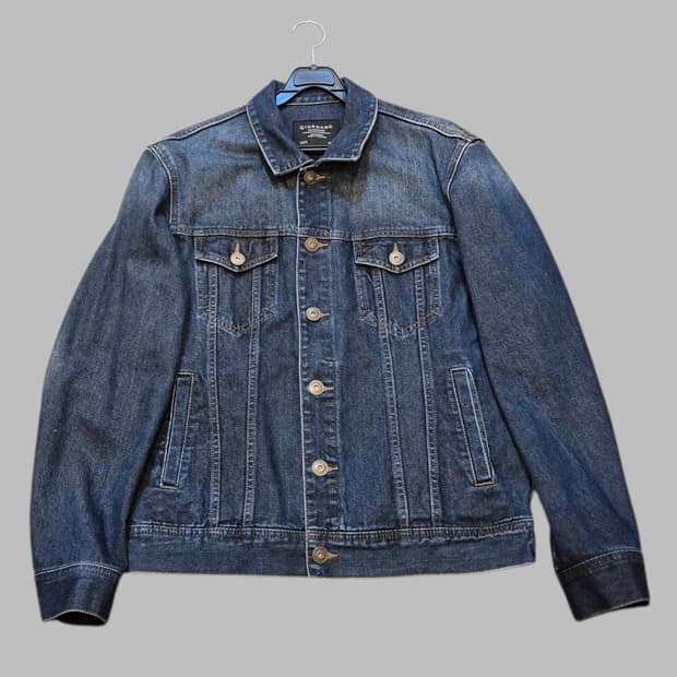 XL(착샷잇음) 워싱진청 데님자켓 