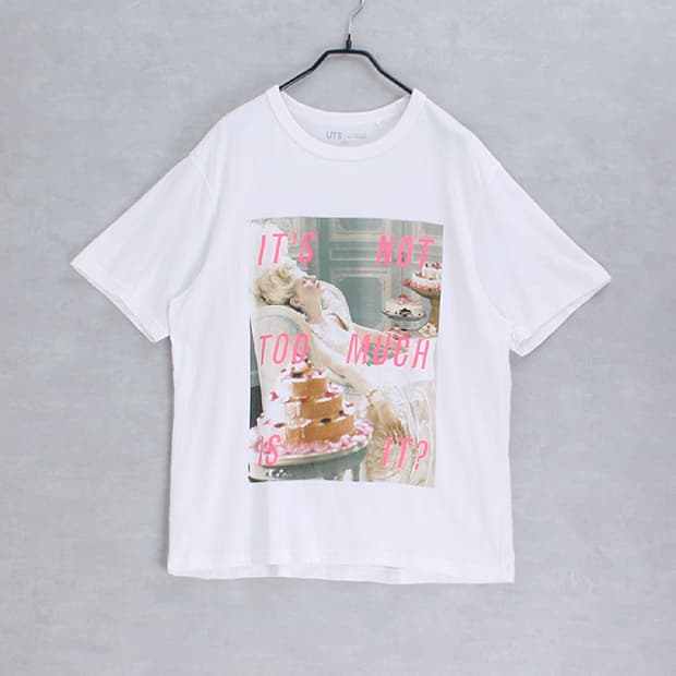 UT x SOFIA COPPOLA _ crew neck print tee