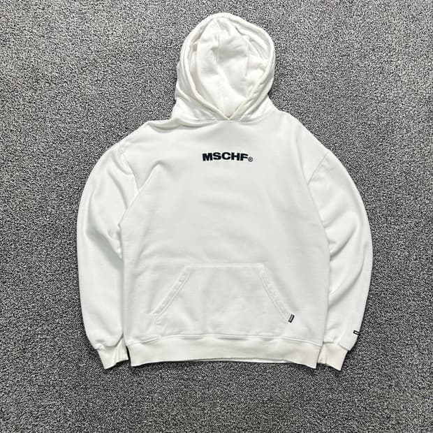 미스치프 화이트 후드티