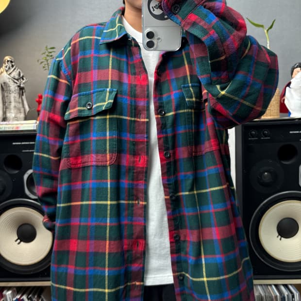 엘엘빈 헤비체크셔츠