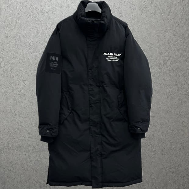 105 NBA 마이애미 히트 남자 덕다운 롱패딩