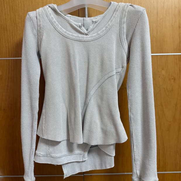 미스치프 레이어드 와플집업