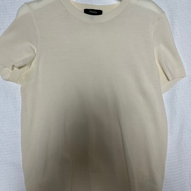 Theory 띠어리 니트 아이보리 m