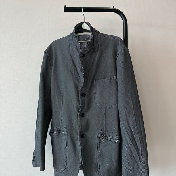 꼼데가르송 옴므 2010 축융 폴리 블레이져