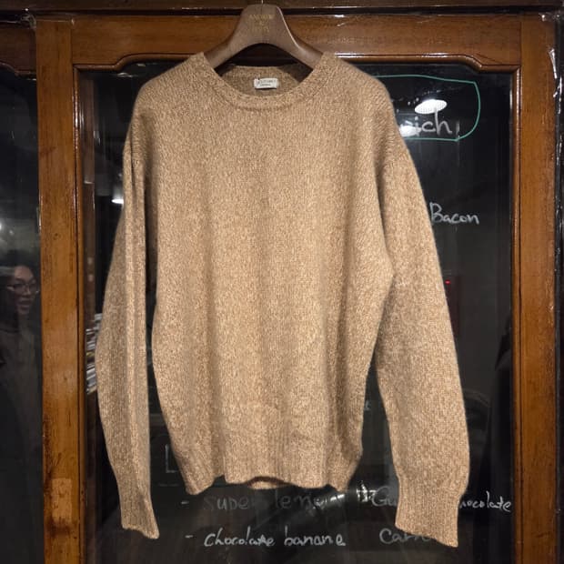 이탈리아 브랜드 올드타워 캐시미어니트