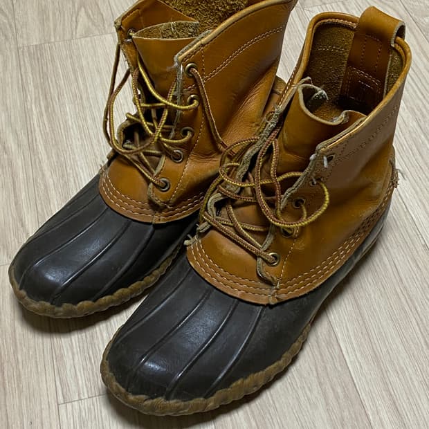 엘엘빈 덕부츠 made in USA 7(255)