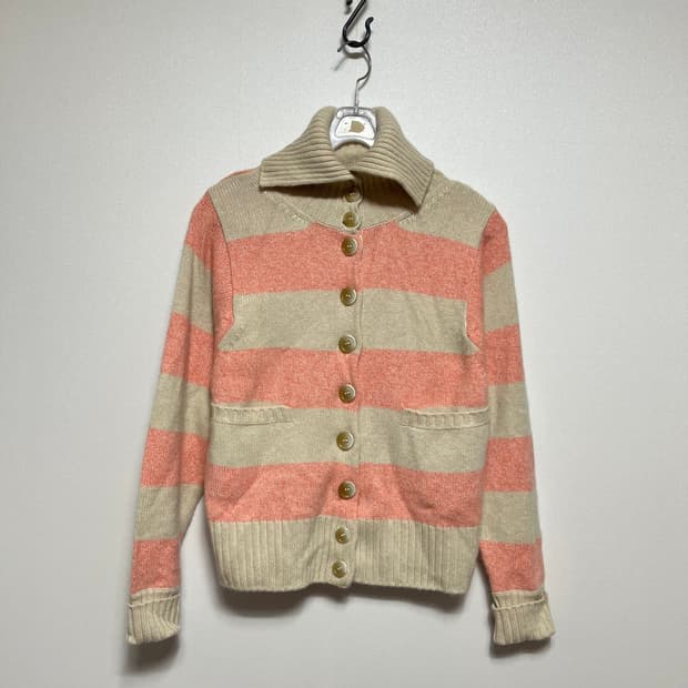 Jpn 캐시미어 니트 가디건 100