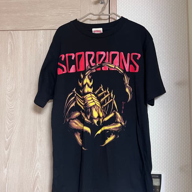 90s 미쉘 스콜피언즈 스콜피온즈 밴드 락 빈티지 티셔츠