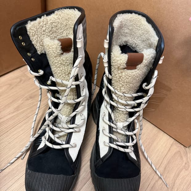 coach 쉬어링 부츠