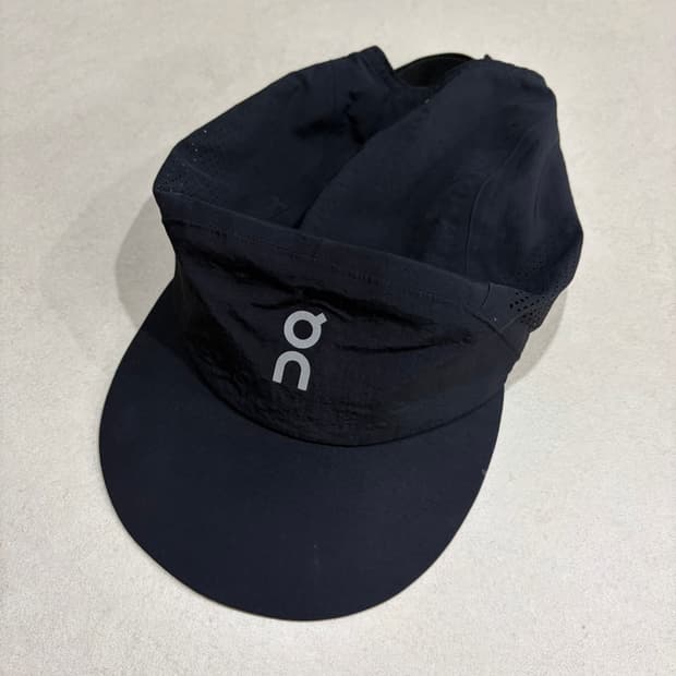 온러닝 퍼포먼스 캡 블랙