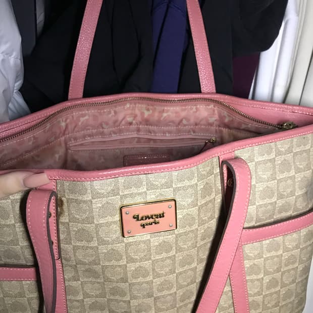 러브캣 발렌타인 토트백 숄더백 쇼퍼백 가방