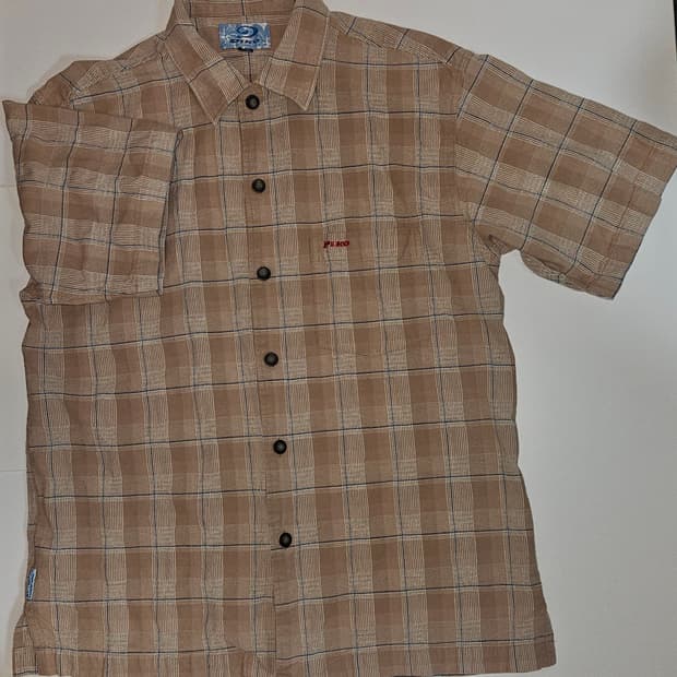 piko 반팔 체크 셔츠