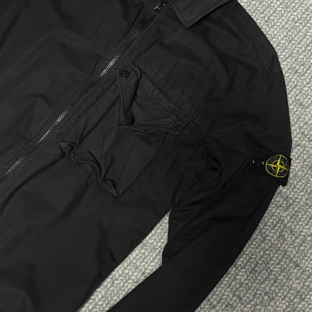 스톤아일랜드 21ss 올드이펙트 오버셔츠