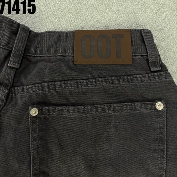 OOT 데님 블랙 팬츠