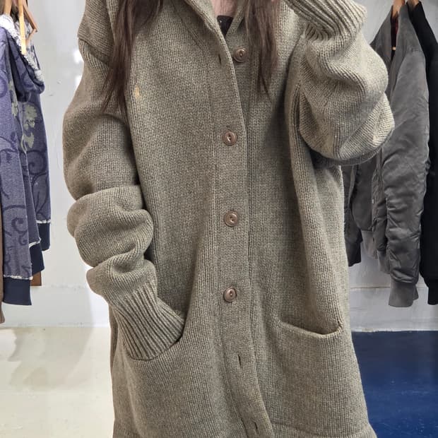 PRL 폴로 랄프로렌 숄카라 가디건