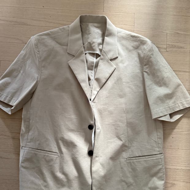 반팔 카라 반팔셔츠 (남친룩)