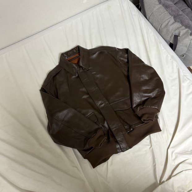Lsize 아비렉스 7522 A-2 자켓 브라운