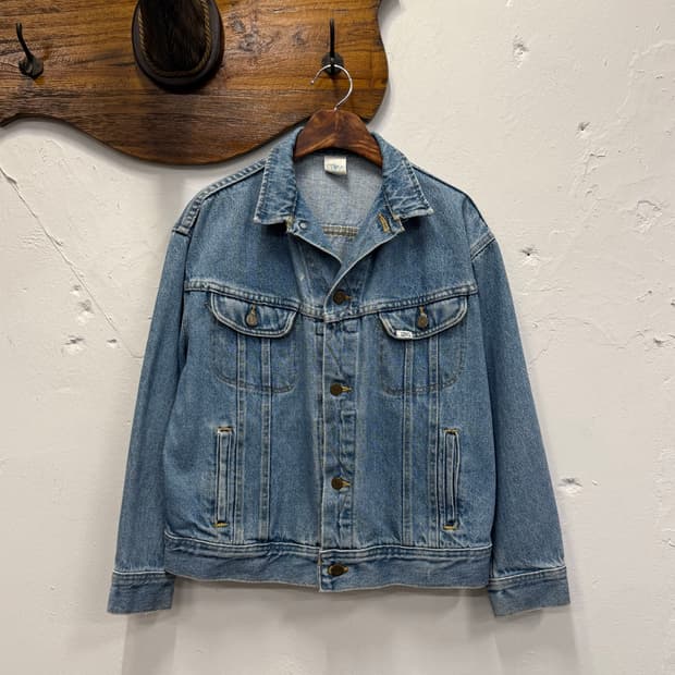 55) USA LEE Denim Trucker Jacket